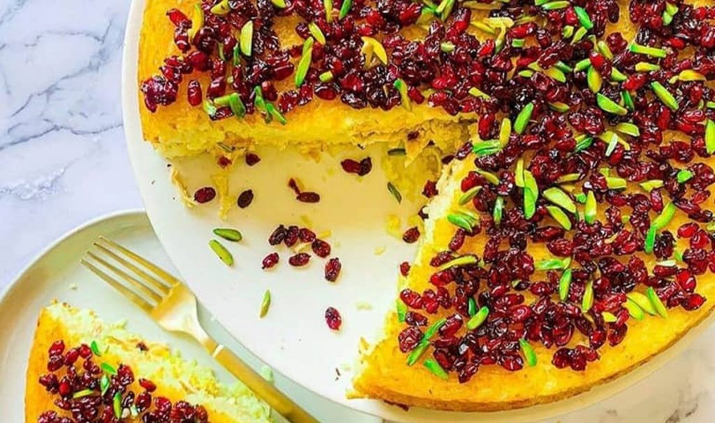 طرز تفت دادن زرشک قائنات